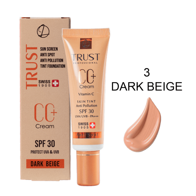 سی سی کرم پلاس تراست شماره 3 (بژ تیره)