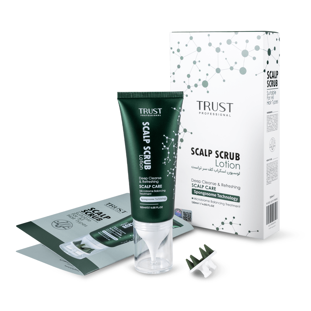 لوسیون اسکراب کف سر تراست