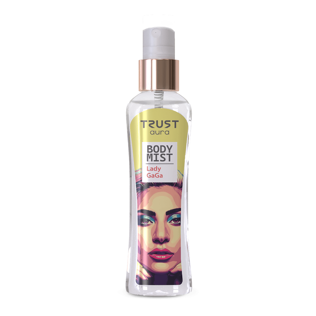 محصول بادی میست زنانه TRUST aura مدل Lady GaGa