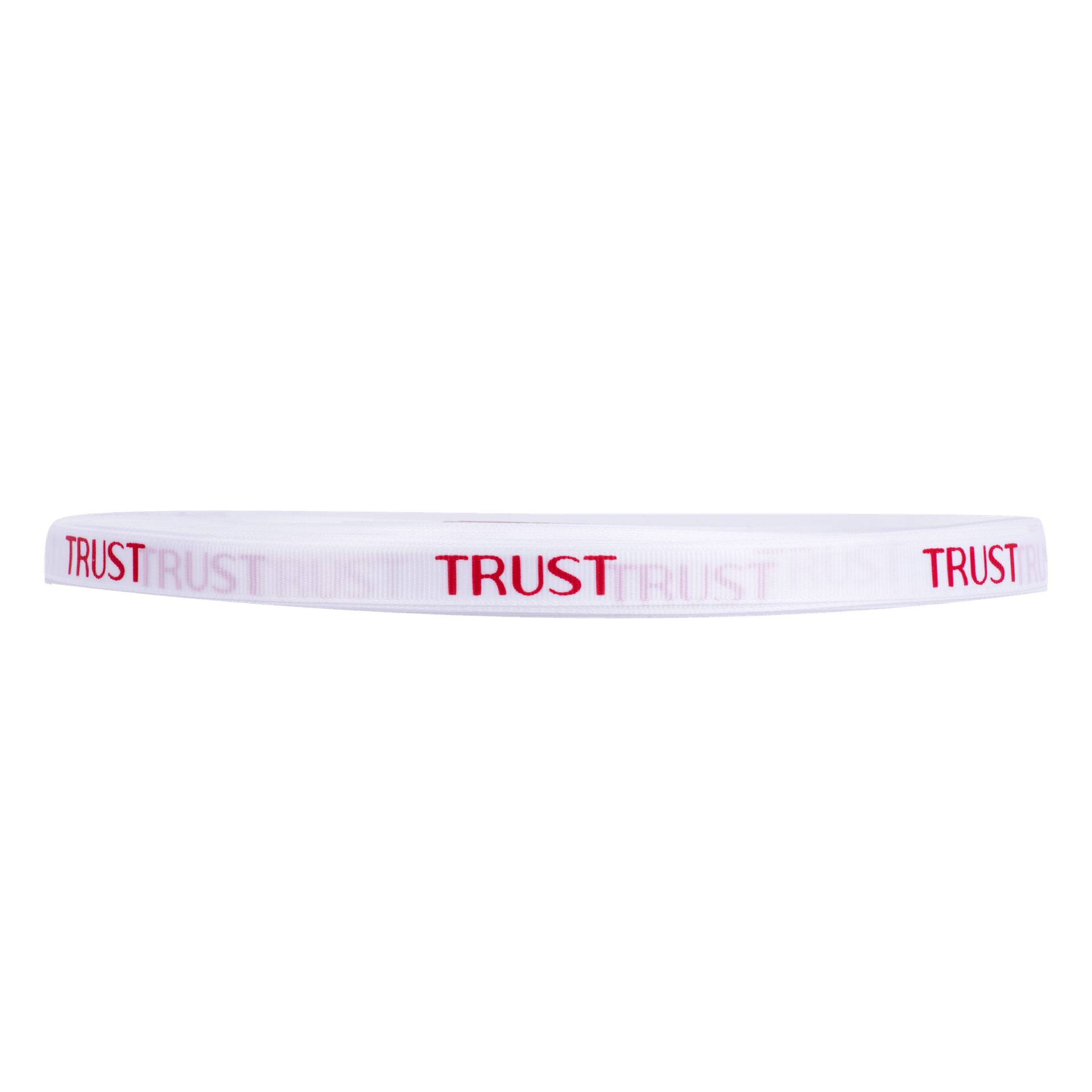 روبان سفید Trust Professional 5 متری با طرح قرمز