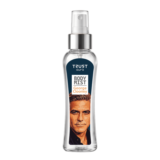بادی میست مردانه TRUST aura مدل George Clooney