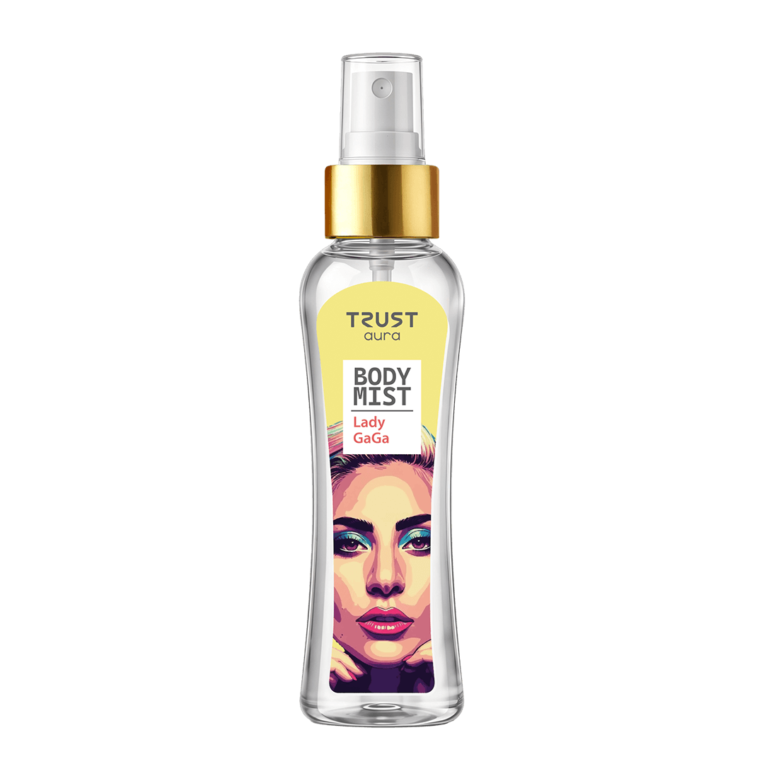 محصول بادی میست زنانه TRUST aura مدل Lady GaGa