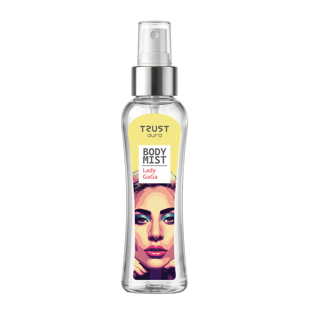 محصول بادی میست زنانه TRUST aura مدل Lady GaGa