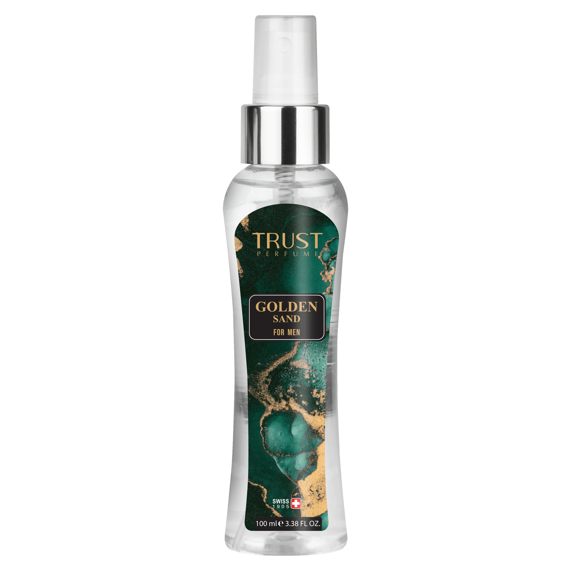 بادی میست مردانه تراست مدل Golden Sand با حجم 100 میل